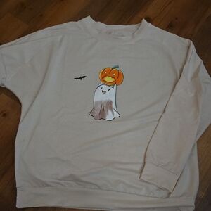 halloween theme spooky cute lightweight pullover